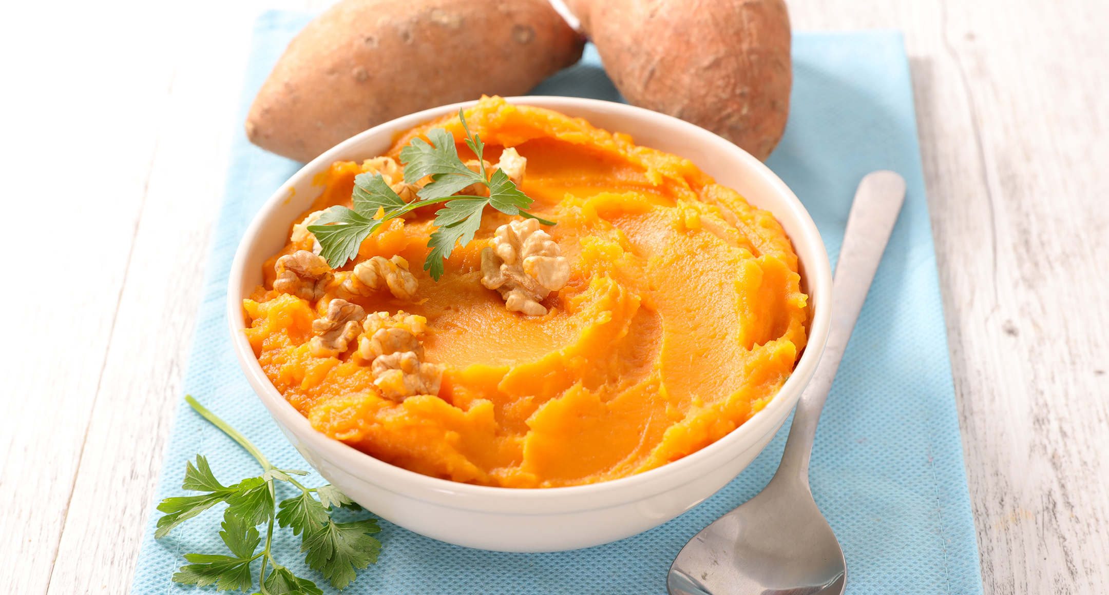 Mashed Sweet Potatoes With Pineapple