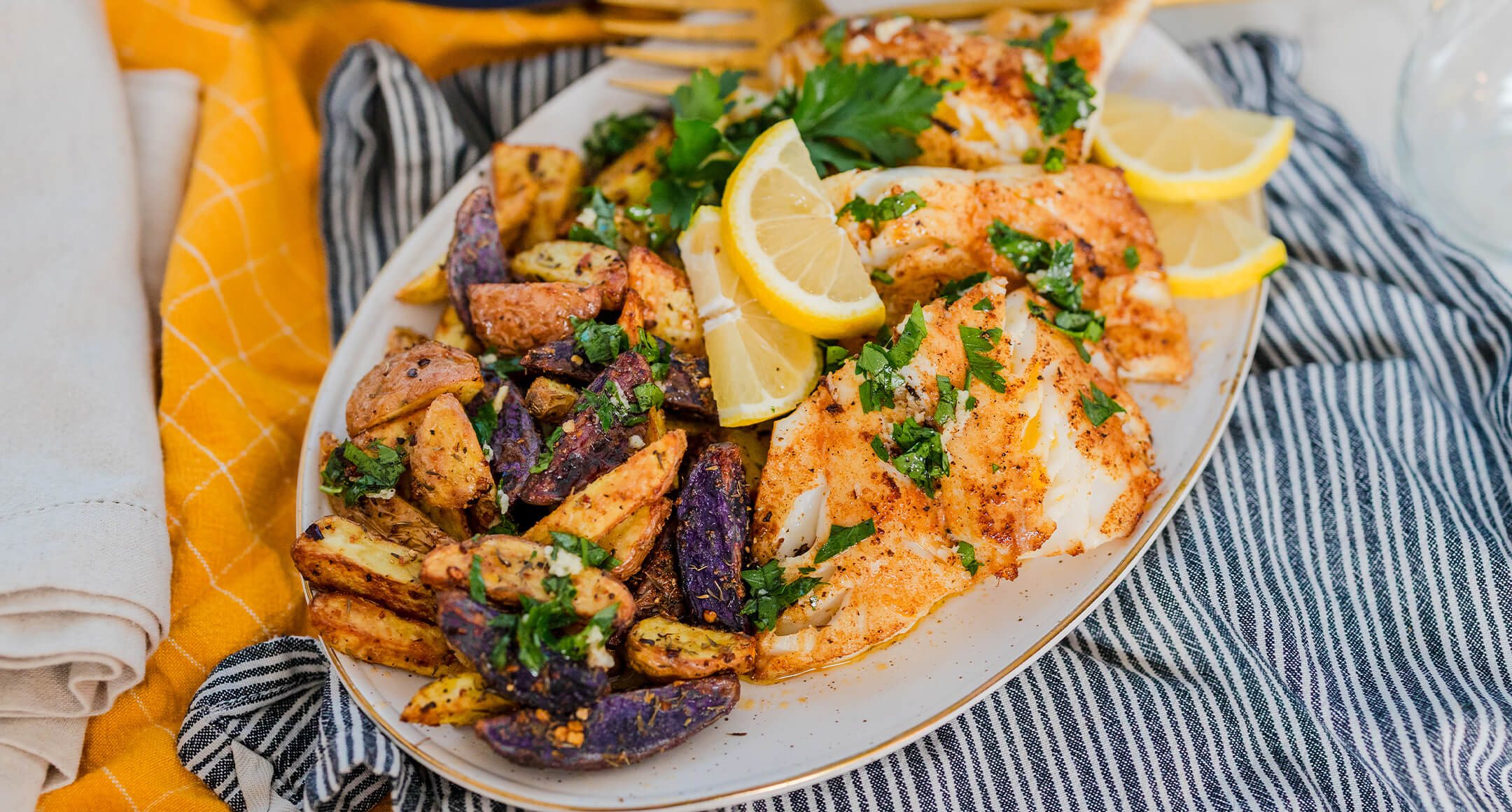 garlic lemon cod