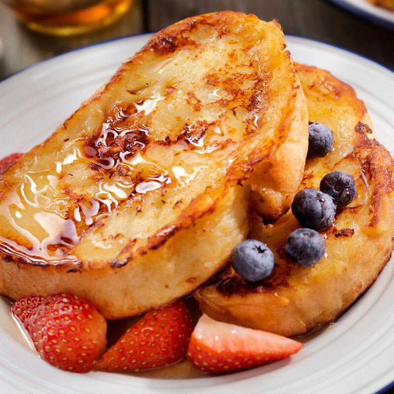 french toast with yogurt