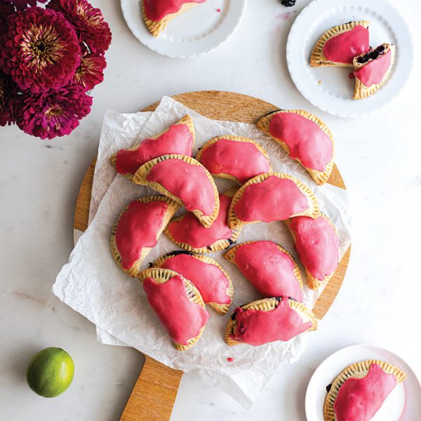 blackberry lime hand pies by baking the goods