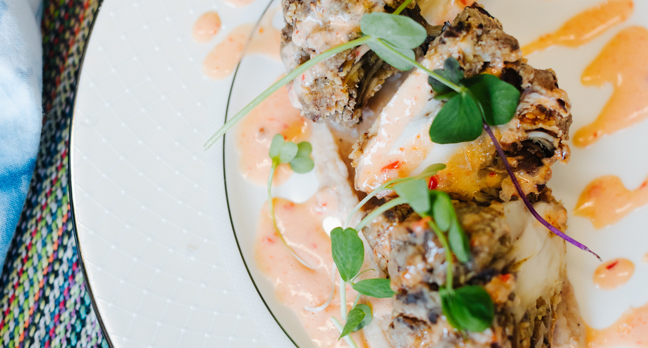 maitake mushroom schnitzel by chef noah jacob of jacob & sons