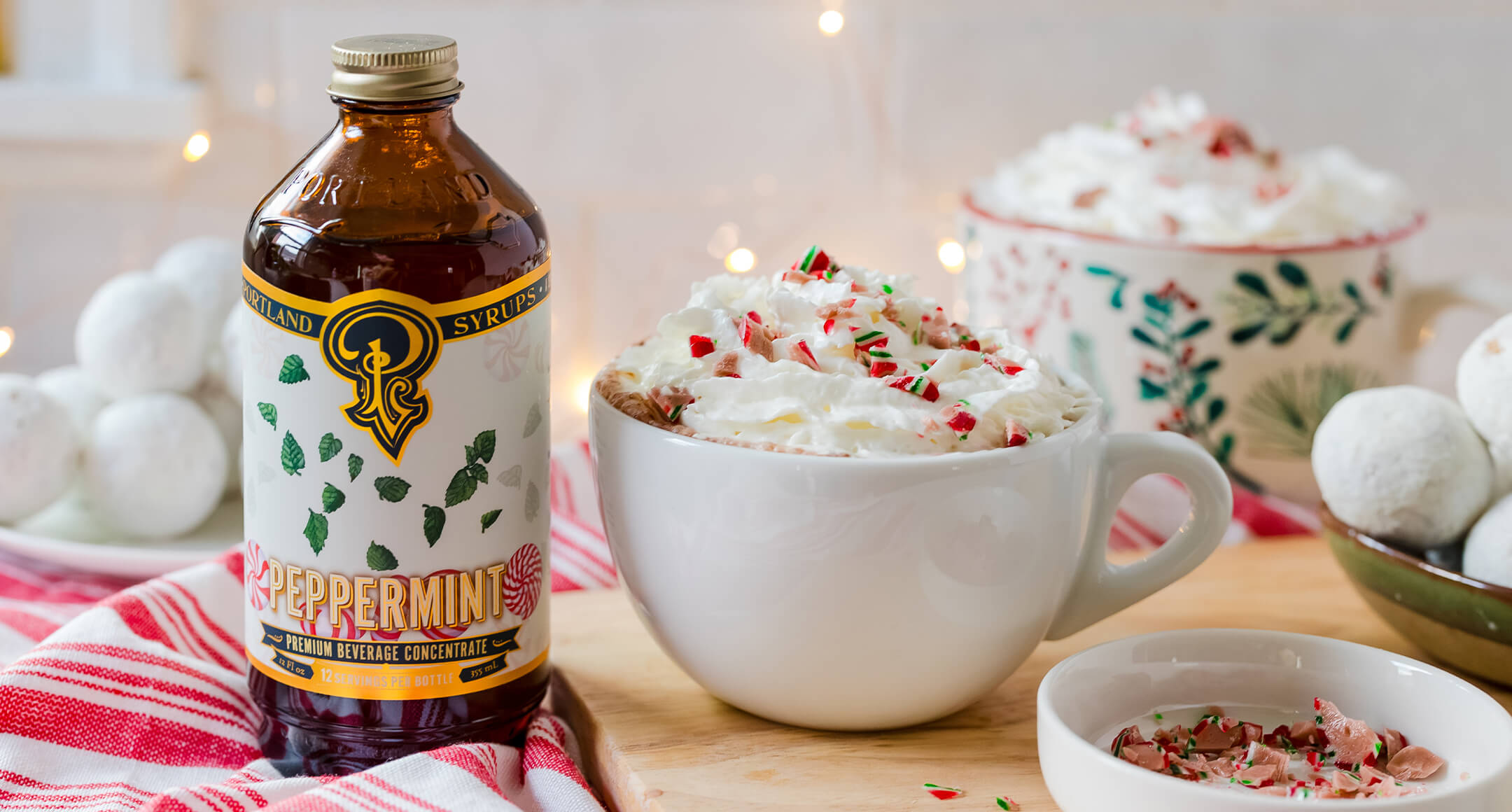 portland syrup peppermint mocha