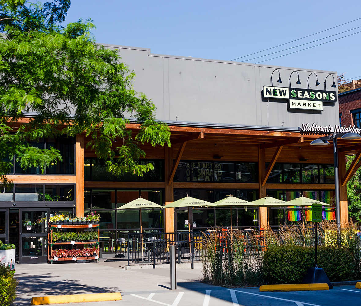 photo of Slabtown New Seasons grocery store exterior