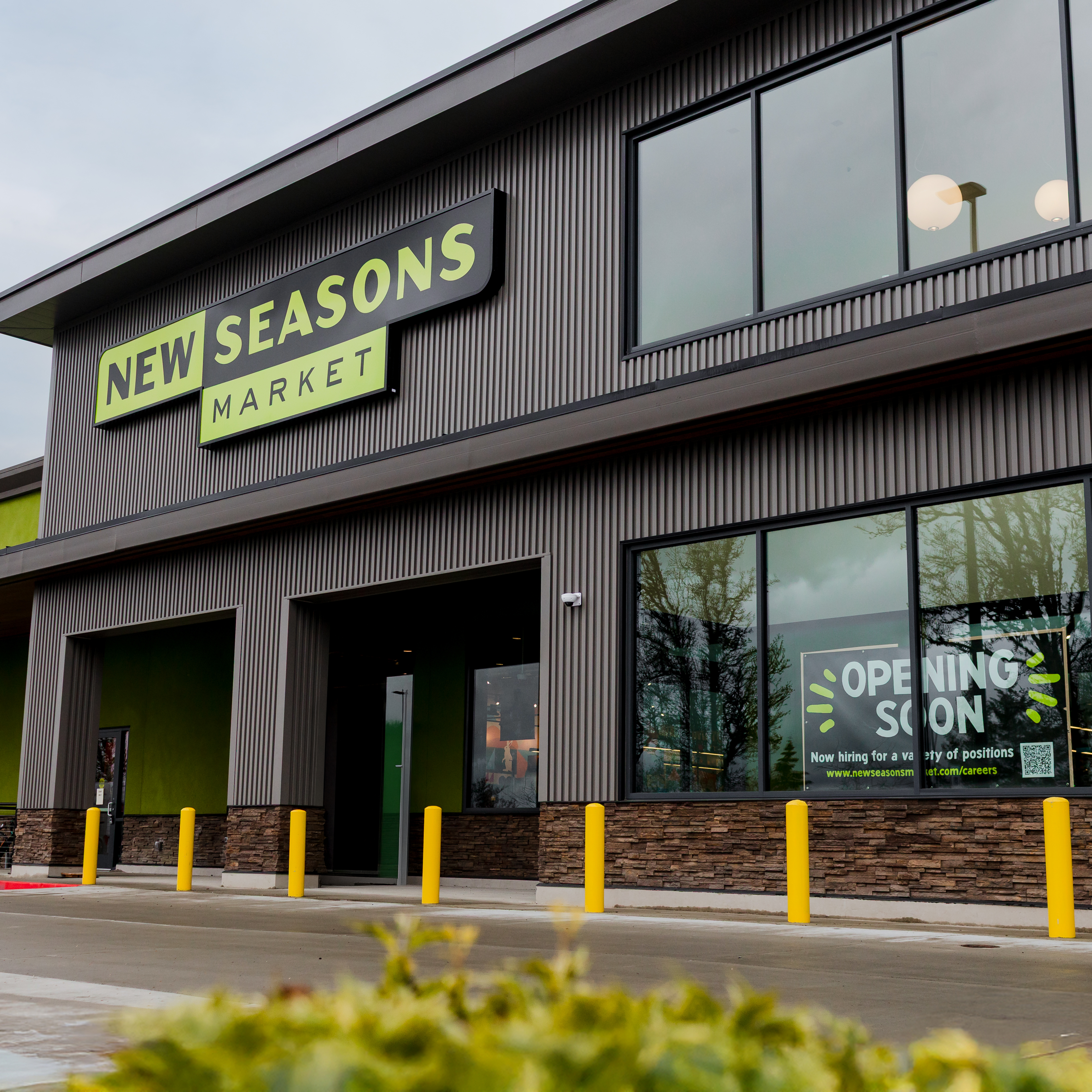 New Seasons Market Tanasbourne exterior photo showing logo and entrance.