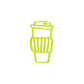 illustration of a coffee cup with lid