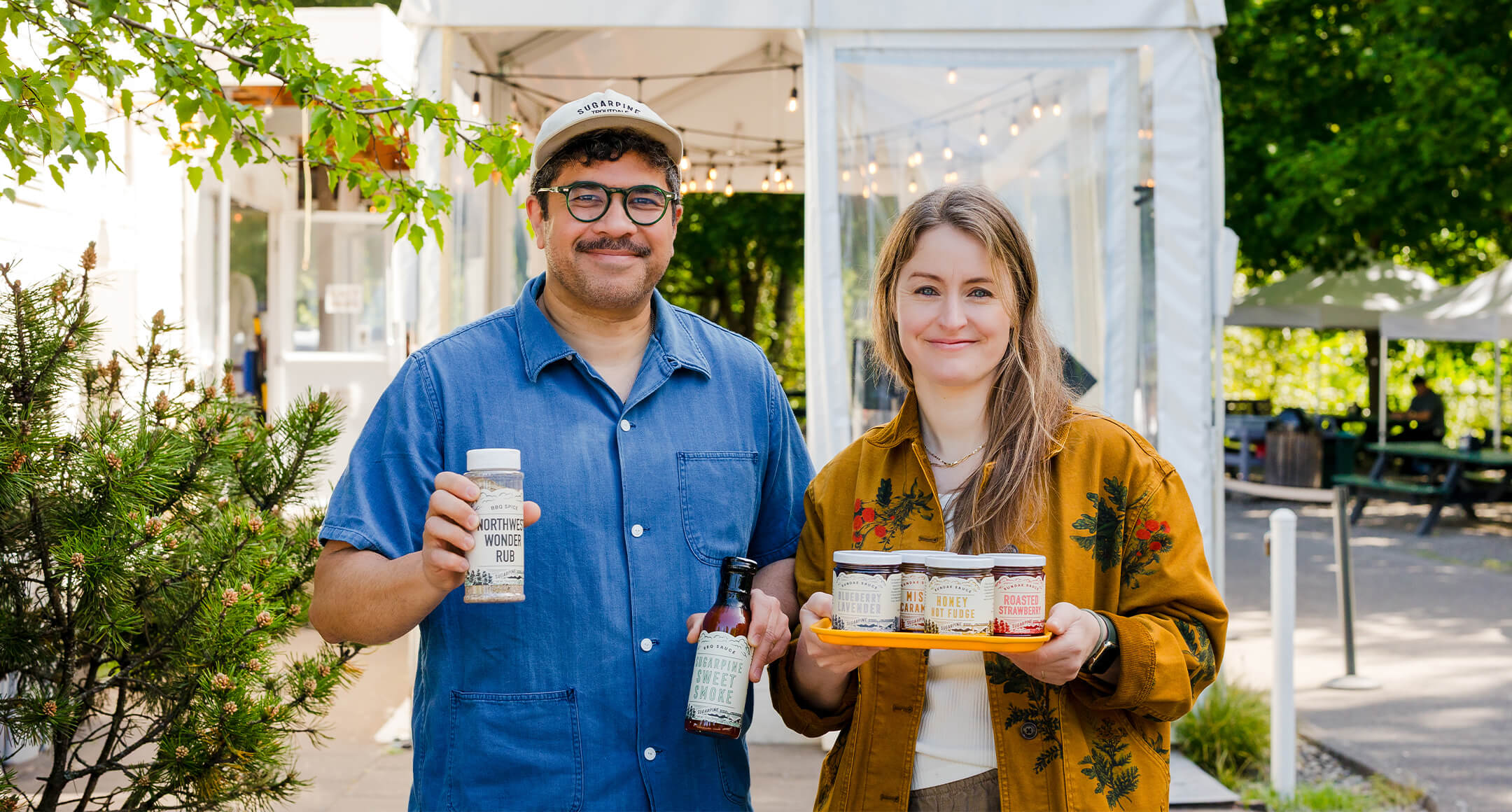 Sugarpine Drive-In owners Emily Cafazzo and Ryan Domingo