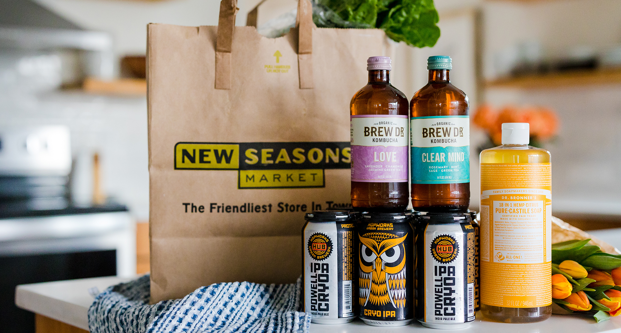 Products from B Corp-certified vendors that you can find at every New Seasons store. 