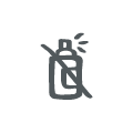 icon showing a pesticide can crossed out