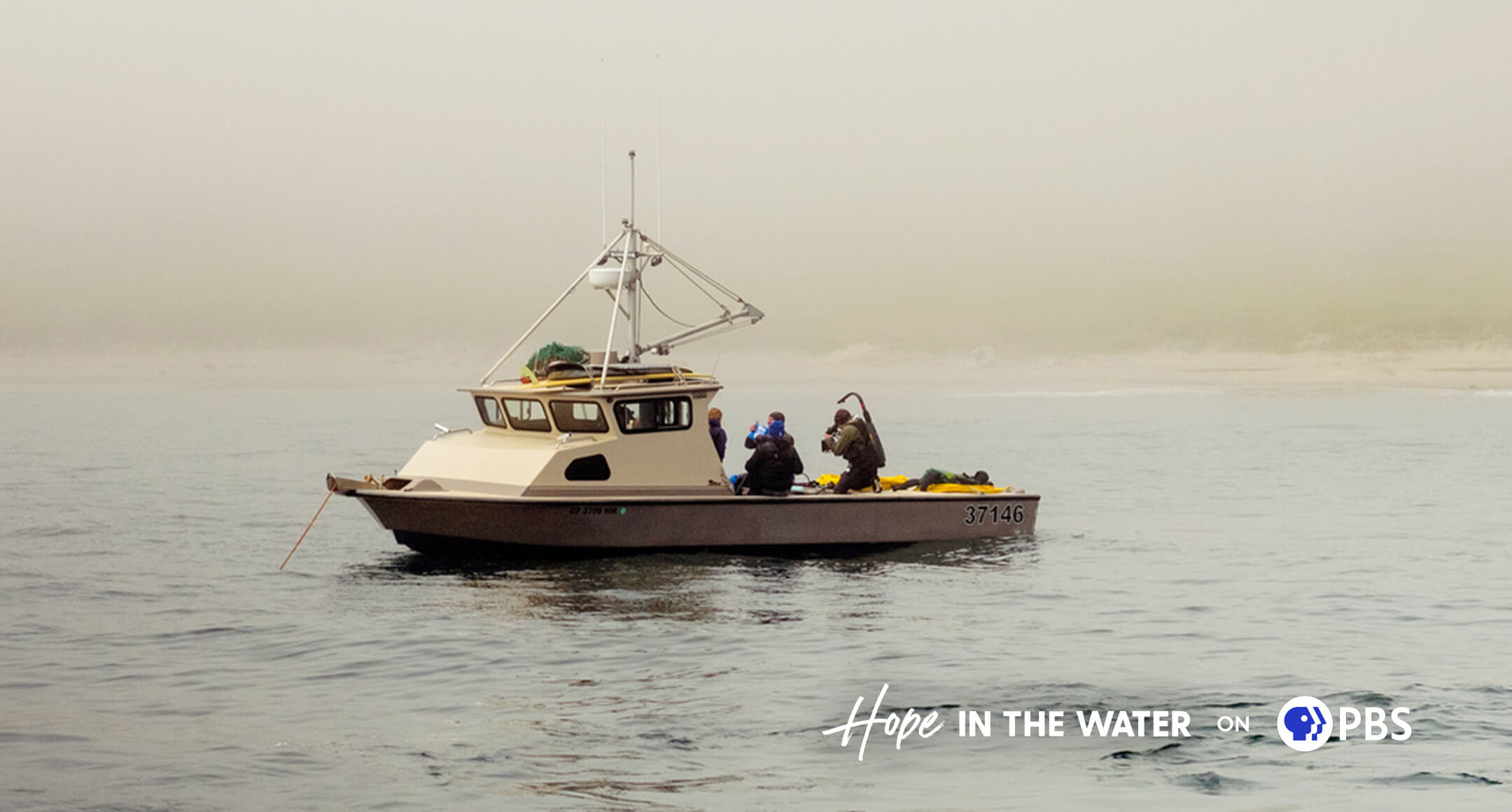 A fishing boat out on the water, courtesy of Fed by Blue.